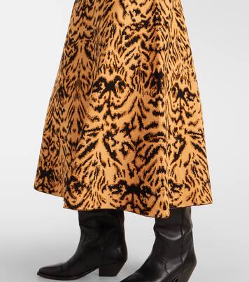 Midirock Lani aus Jacquard | Ulla Johnson