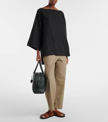 India leather top-handle bag | The Row