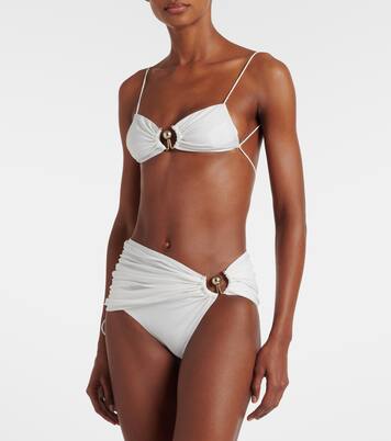 Haut de bikini à ornements | Christopher Esber