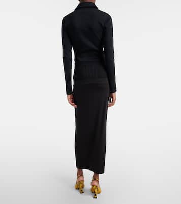 Midirock aus Jersey | The Attico