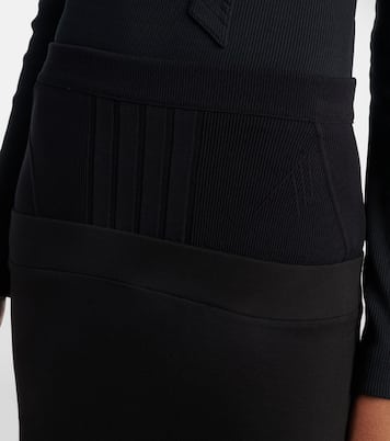 Midirock aus Jersey | The Attico