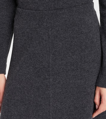 Wool and cashmere midi skirt | Jardin des Orangers