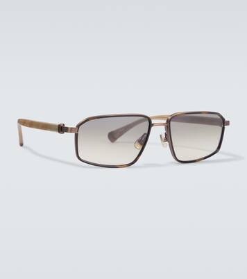 Lunettes de soleil Jarama rectangulaires | Brunello Cucinelli