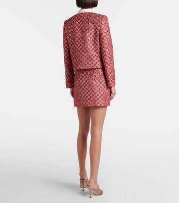 GG lamé tweed miniskirt | Gucci