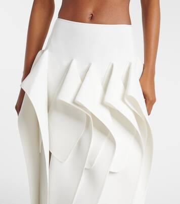 Streaming draped midi skirt | Maticevski