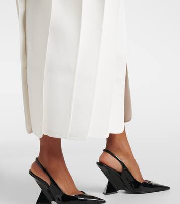 Streaming draped midi skirt | Maticevski