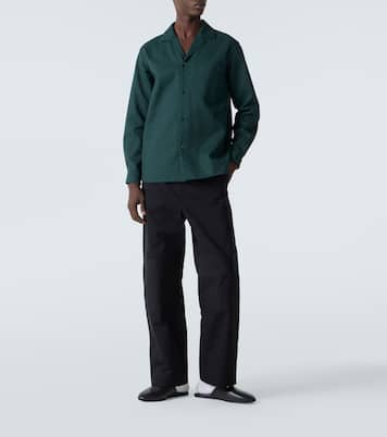 GG棉质混纺帆布衬衫 | Gucci