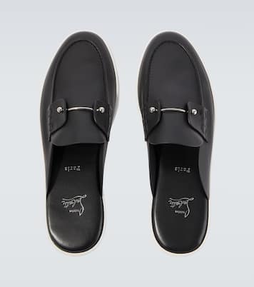Mules Chanme en cuir | Christian Louboutin
