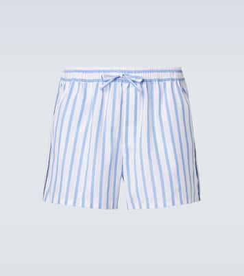 Short rayé en coton et soie | Dolce&Gabbana