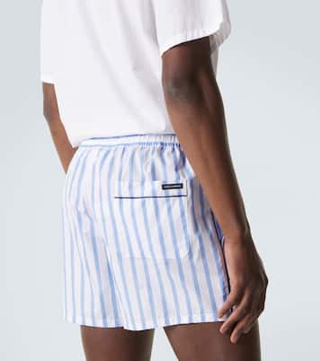 Short rayé en coton et soie | Dolce&Gabbana