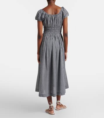 Midikleid Quinley aus Baumwolle | Dôen