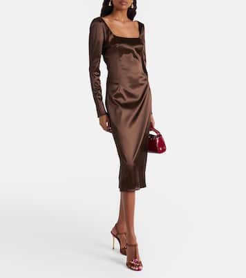 Keira 2.0 embellished satin sandals | Dolce&Gabbana