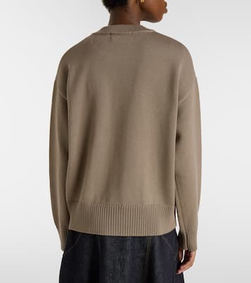 Cardigan Ami de Cœur in lana e cotone | Ami Paris