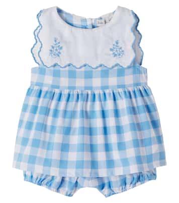 Baby Viola dress and bloomers set | Bebe Organic