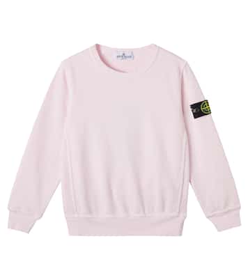 Compass cotton jersey sweatshirt | Stone Island Junior
