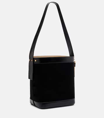 Sac seau La Medusa en daim | Versace