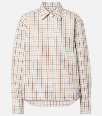 Ellis checked cotton shirt | Victoria Beckham