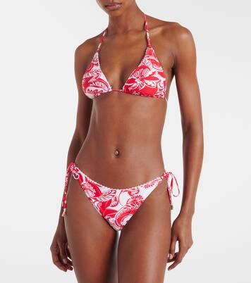 Adelaide floral bikini top | Melissa Odabash