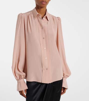 Bluse aus Crêpe de Chine aus Seide | Valentino