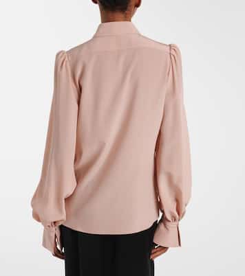 Bluse aus Crêpe de Chine aus Seide | Valentino