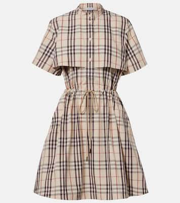 Minikleid Burberry Check aus Baumwolle | Burberry