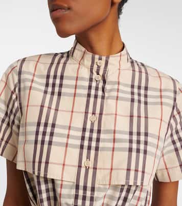 Minikleid Burberry Check aus Baumwolle | Burberry