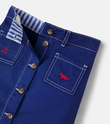 x Kitsuné Laurine denim skirt | Bonpoint