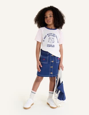 X Kitsuné Jeansrock Laurine | Bonpoint