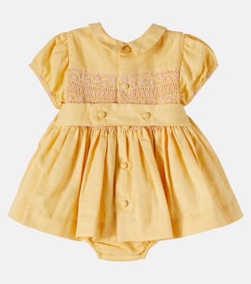 Baby - Set Dolly in lino e cotone | La Coqueta