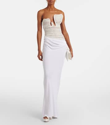 Sabrina satin platform sandals | Gianvito Rossi