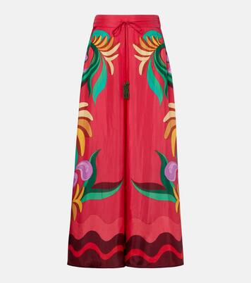 Banana Queen printed palazzo pants | Farm Rio