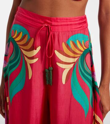 Banana Queen printed palazzo pants | Farm Rio