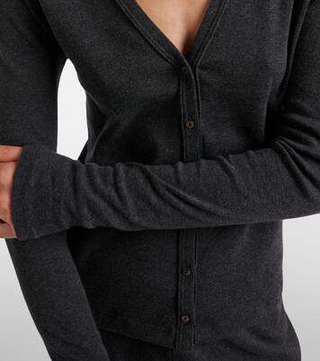 Cresp cotton cardigan | The Row