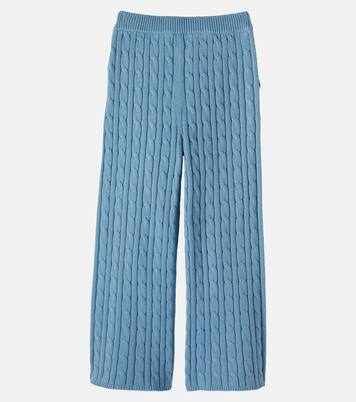 Cable-knit cotton pants | Polo Ralph Lauren Kids