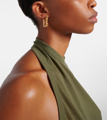 Eisa B hoop earrings | Balenciaga