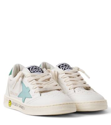Ball Star leather sneakers | Golden Goose Kids