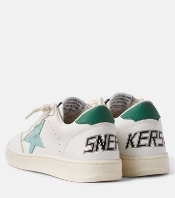 Ball Star leather sneakers | Golden Goose Kids