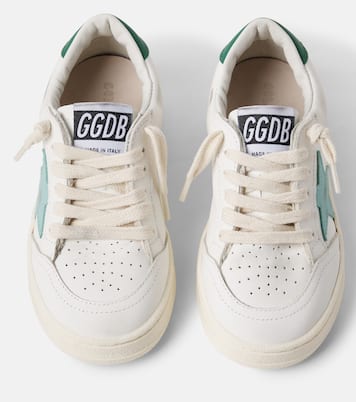 Ball Star leather sneakers | Golden Goose Kids