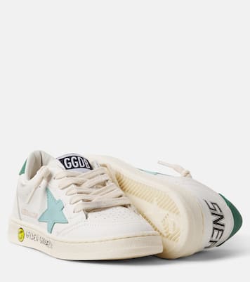 Ball Star leather sneakers | Golden Goose Kids
