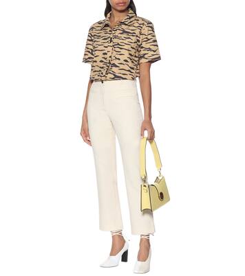 Pantalon Finley en crêpe | Rejina Pyo