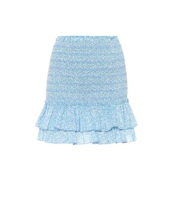 Sydney floral cotton miniskirt | Simkhai