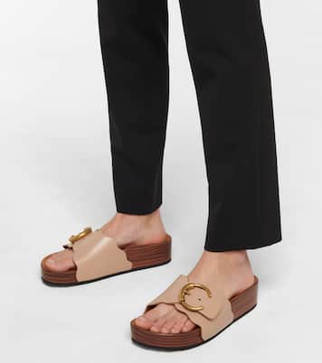 Pantoletten aus Leder | Chloé