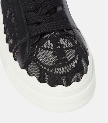 Baskets Lauren en dentelle | Chloé