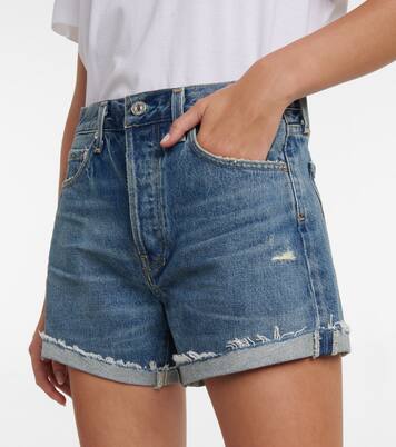 Frieda mid-rise denim shorts | Citizens of Humanity