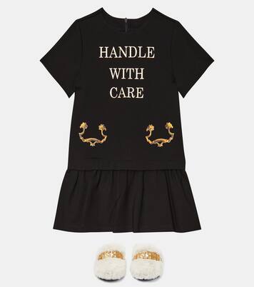 Logo slippers | Moschino Kids