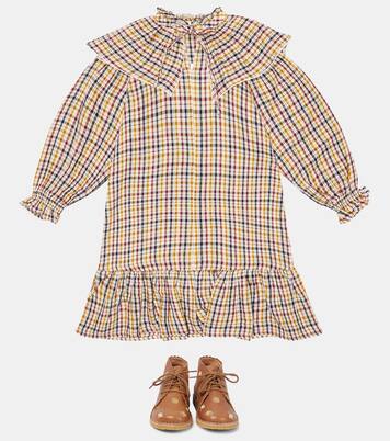 Berenice checked cotton dress | The New Society