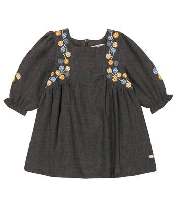 Baby embroidered cotton-blend dress | Tartine et Chocolat
