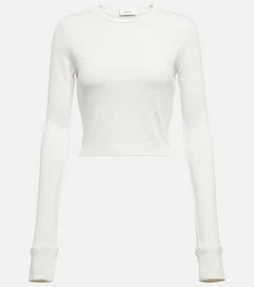 X Hailey Bieber Cropped-Top HB | Wardrobe.NYC