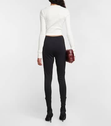 X Hailey Bieber Cropped-Top HB | Wardrobe.NYC