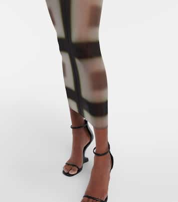 Robe midi imprimée | Rick Owens